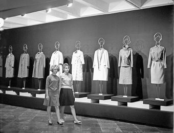 Fragment of the Baltic exhibition ‘Light industry’ in Vilnius, 1963. Photo: B. Bučelis from the Lithuanian Central State Archives